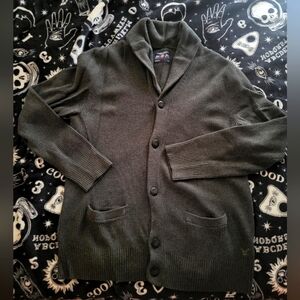 American Eagle Shawl Collar Cardigan~large Buttons~Unisex Size Large.